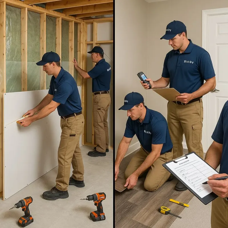 Repairs and Reconstruction process in Homer Glen, IL