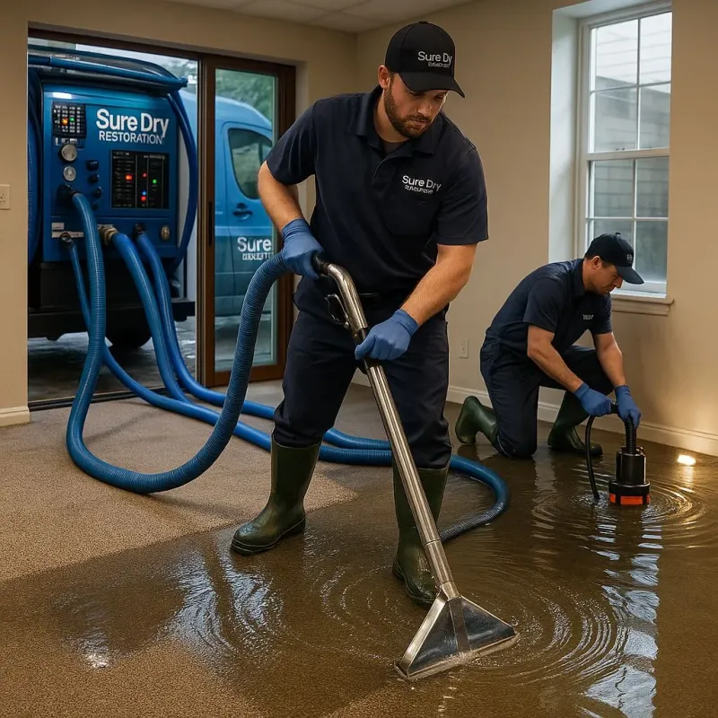 Water Extraction and Removal process in Homer Glen, IL
